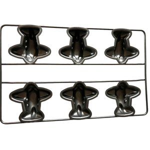 AIRPLANE Non Stick CAKE Muffin, Cupcake MOLD‎ Chicago Metallic Bakeware Set Of 6